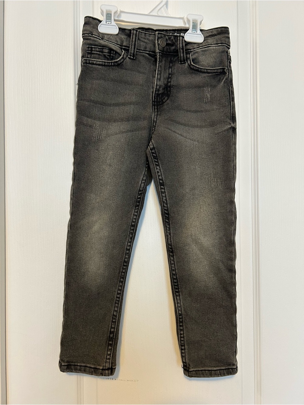 George Boys' Gray Wash Stretch Jeans